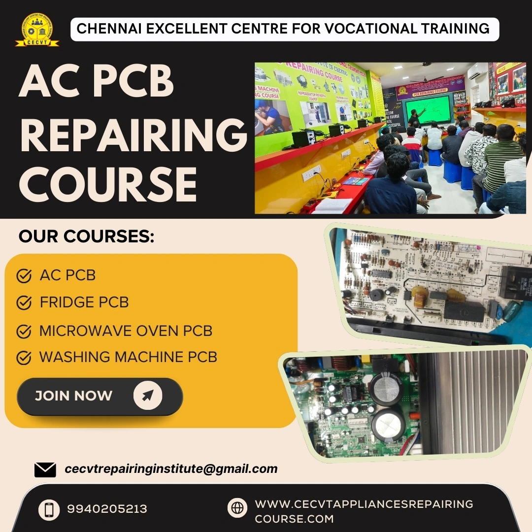 AC PCB Repairing Course in Golf Links