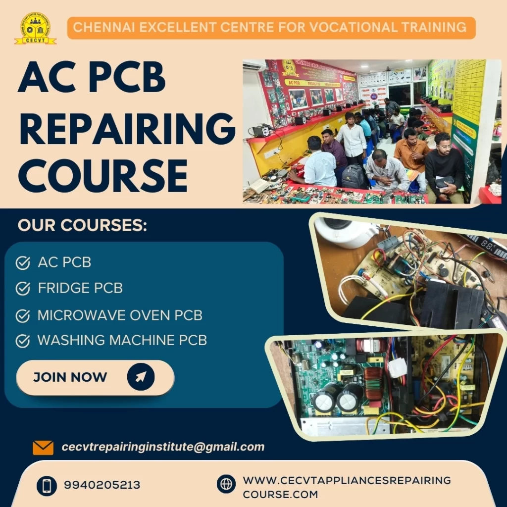 AC PCB Repairing Course in Golf Links