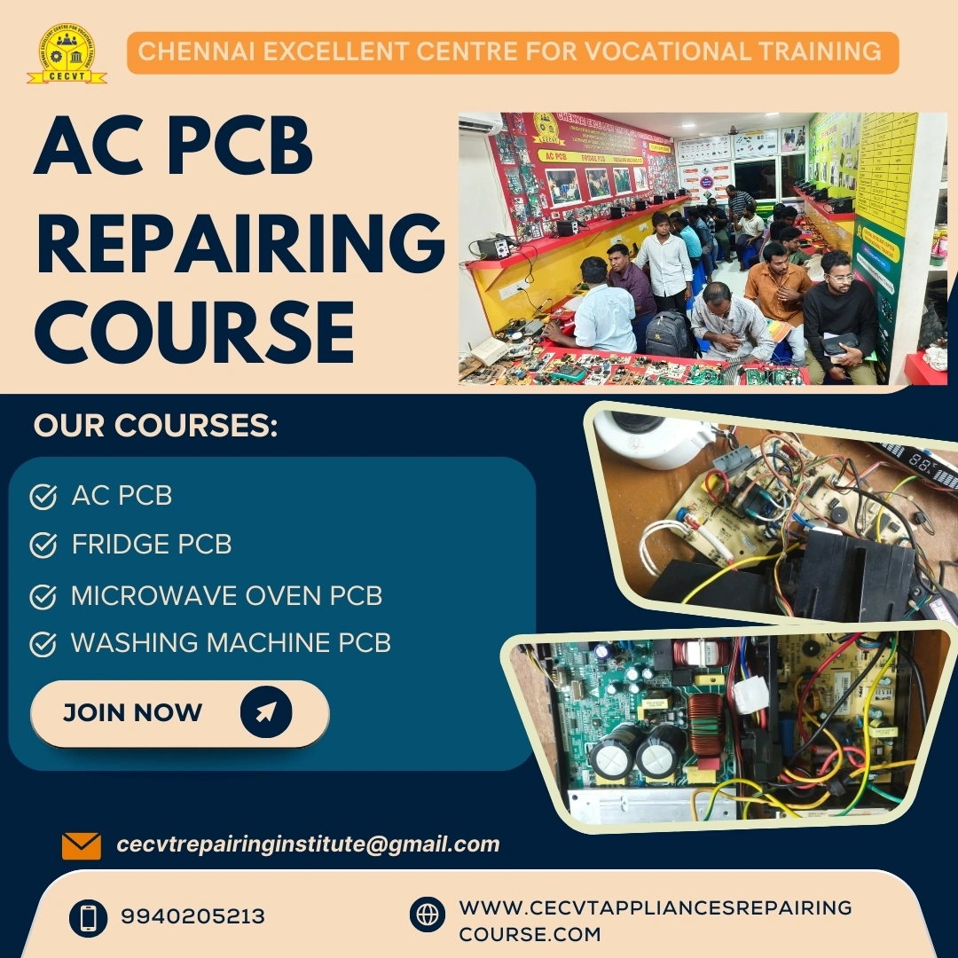AC PCB Repairing Course in Golf Links