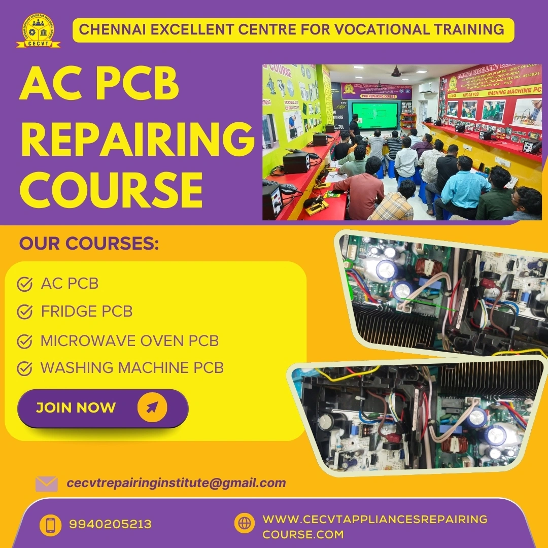 AC PCB Repairing Course in Golf Links