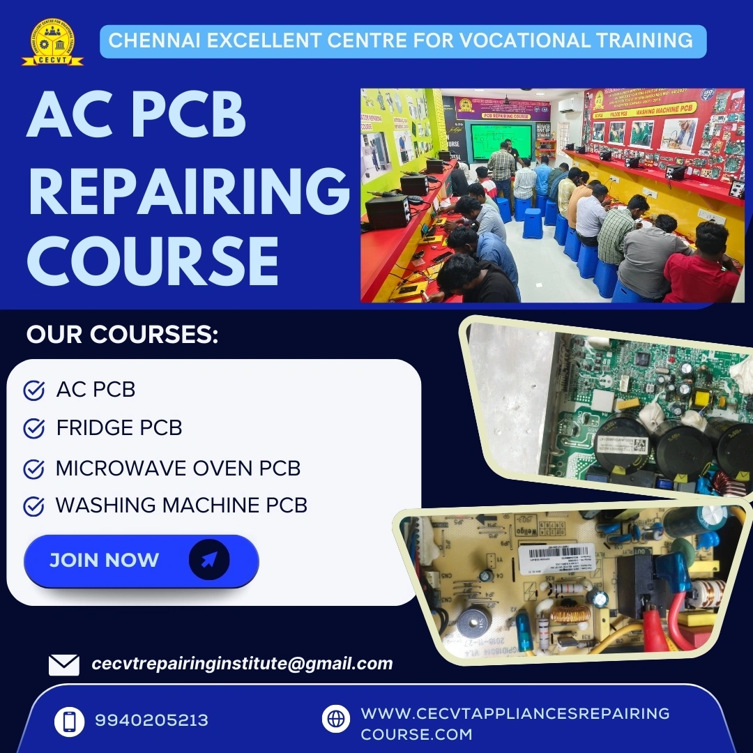 AC PCB Repairing Course in Golf Links