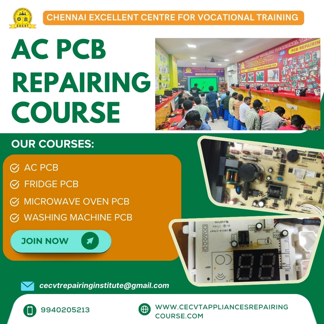AC PCB Repairing Course in Golf Links