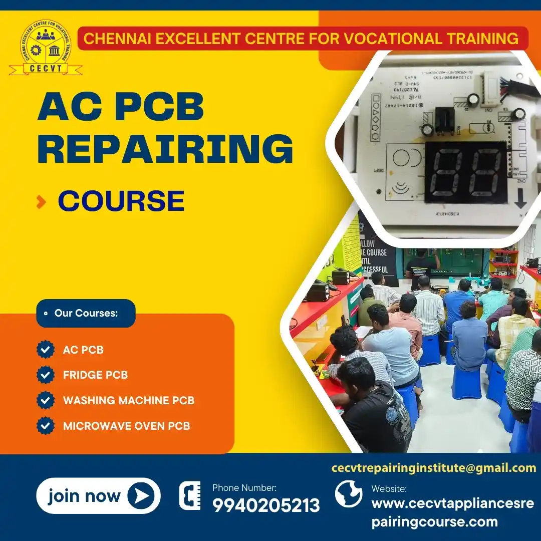 AC PCB Board Mechanic Course in Jalore Rajasthan