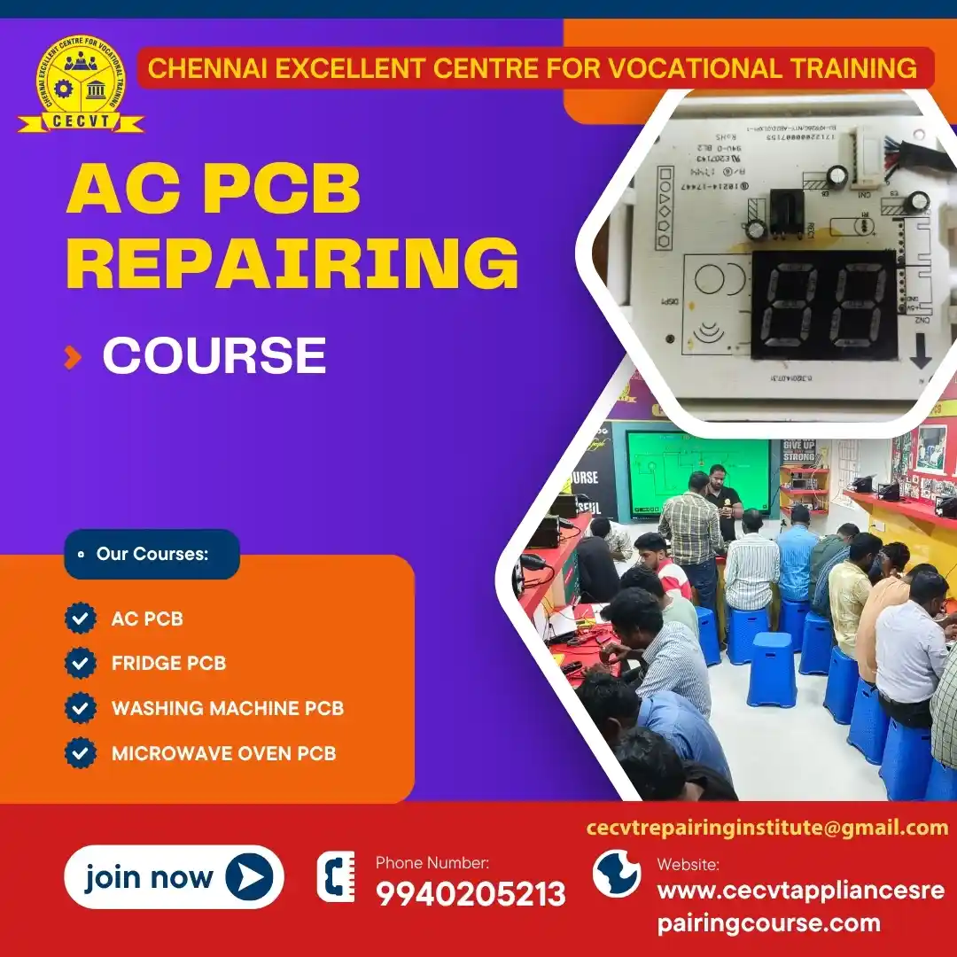 AC PCB Board Mechanic Course in Jhalawar Rajasthan
