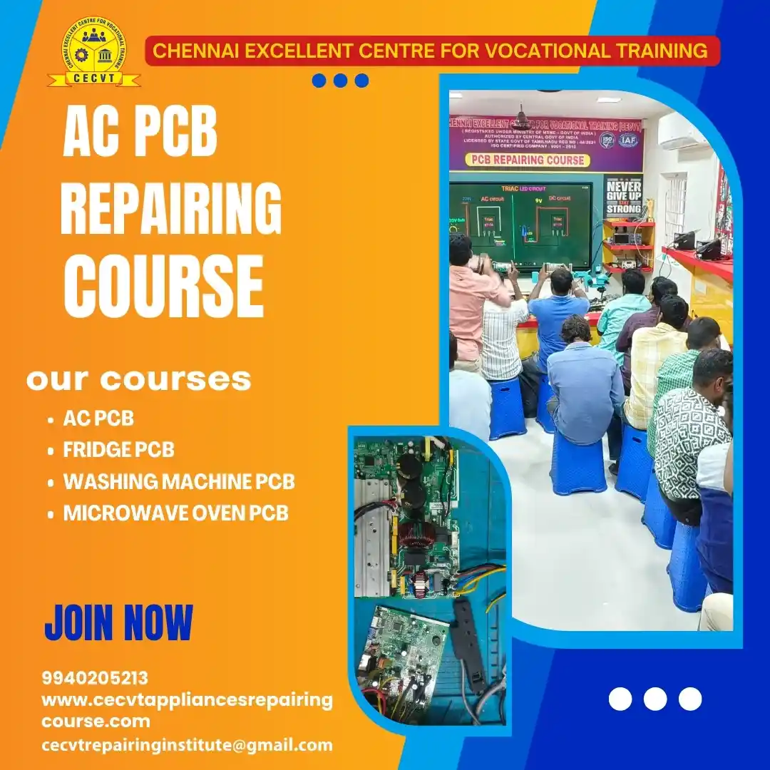 AC PCB Board Mechanic Course in Kekri Rajasthan
