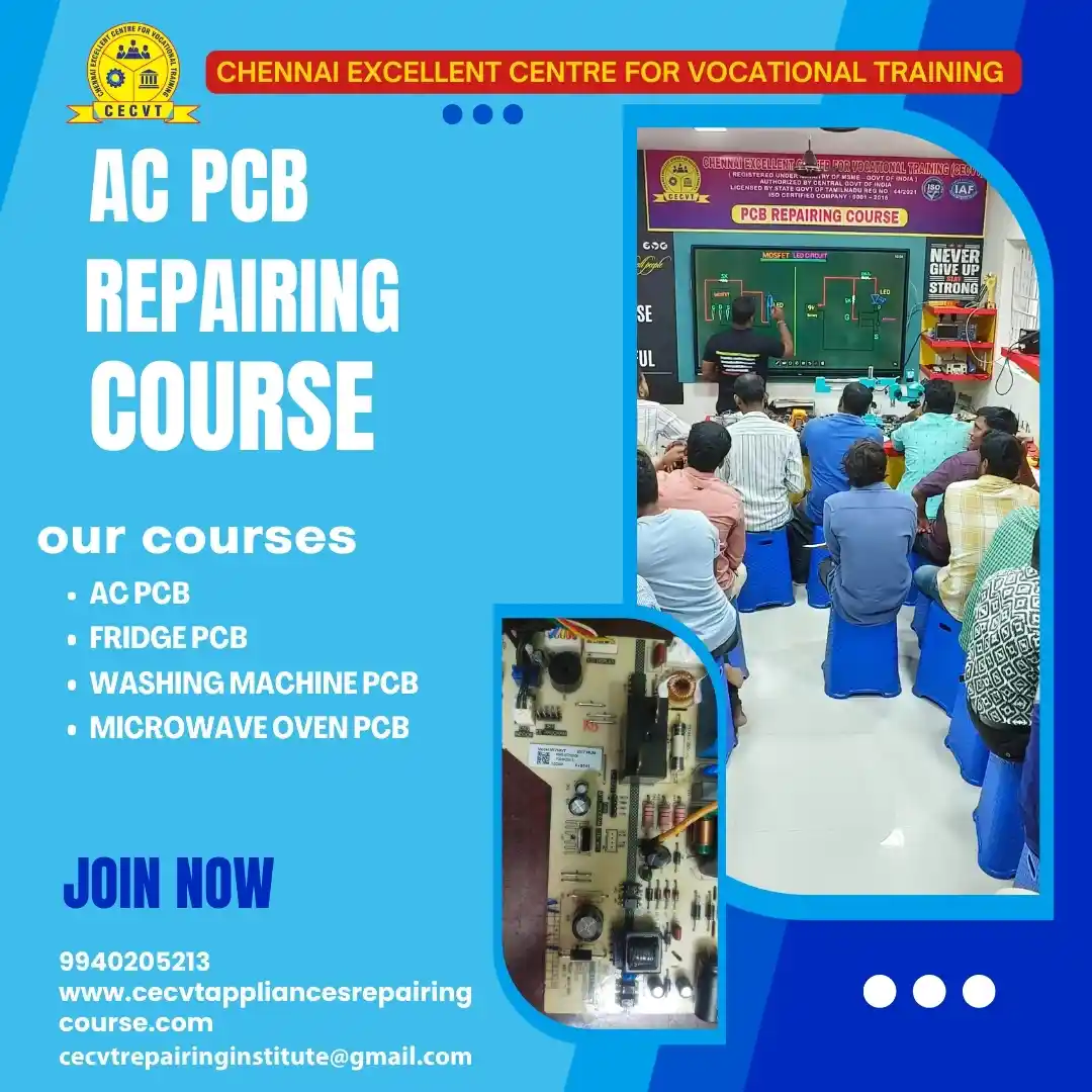 AC PCB Board Mechanic Course in Kekri Rajasthan