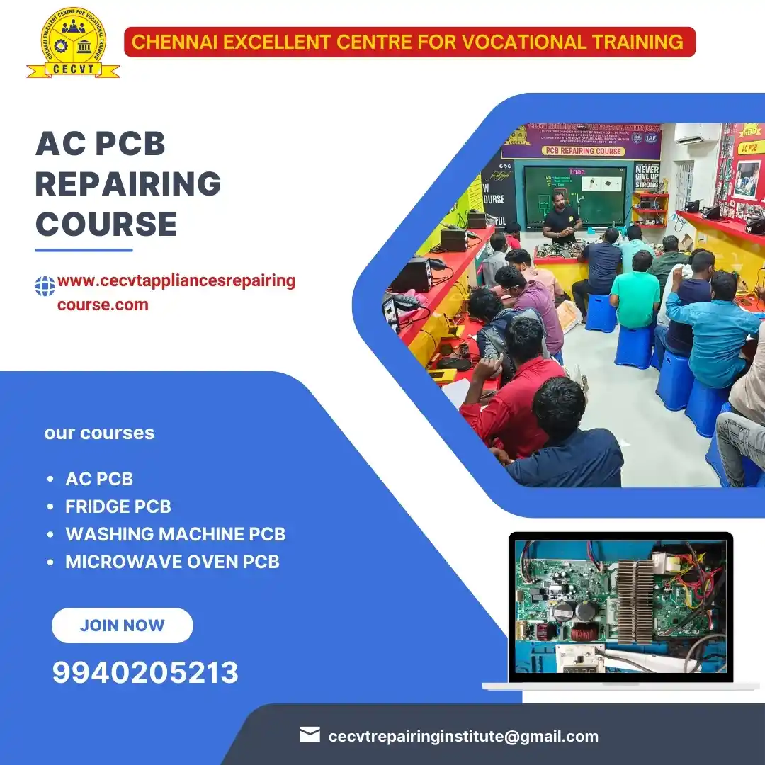 AC PCB Board Mechanic Course in Khairthal Tijara Rajasthan