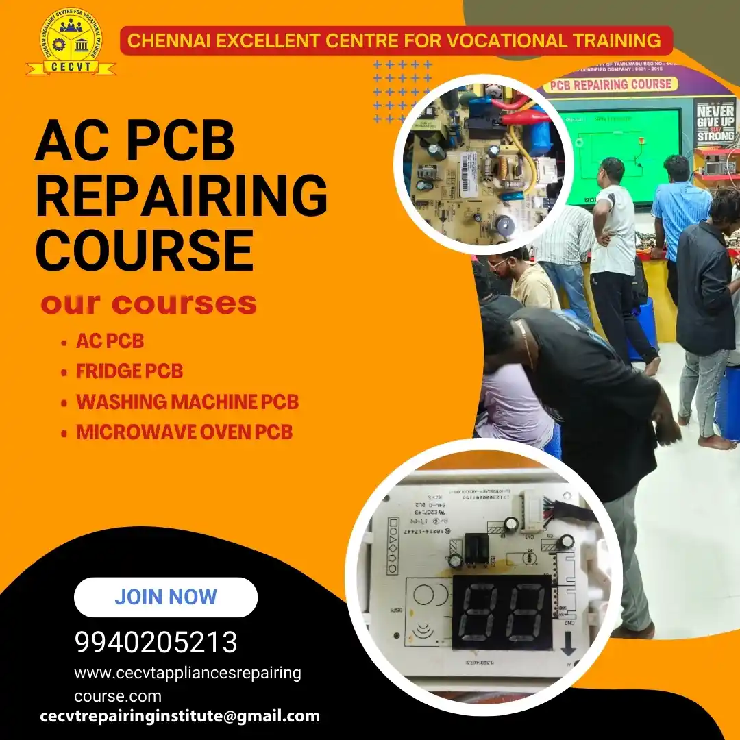 AC PCB Board Mechanic Course in Khairthal Tijara Rajasthan