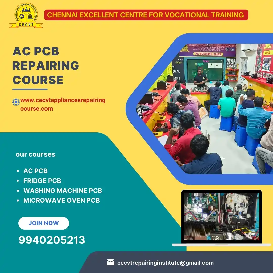 AC PCB Board Mechanic Course in Khairthal Tijara Rajasthan