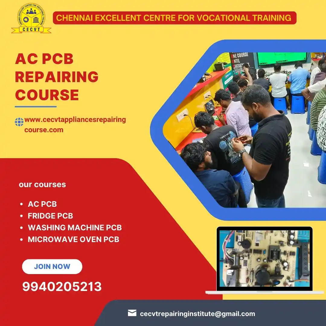 AC PCB Board Mechanic Course in Khairthal Tijara Rajasthan