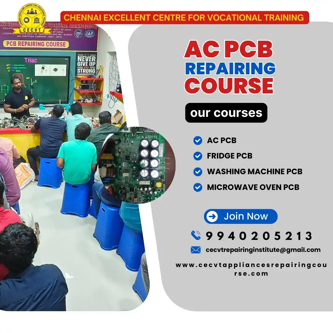 AC PCB Board Mechanic Course in Nagaur Rajasthan