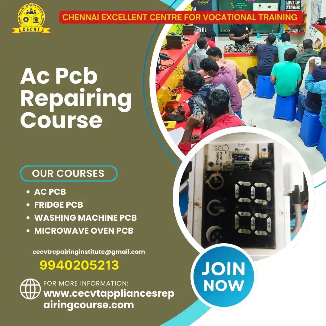 AC PCB Board Mechanic Course in Neem Ka Thana Rajasthan
