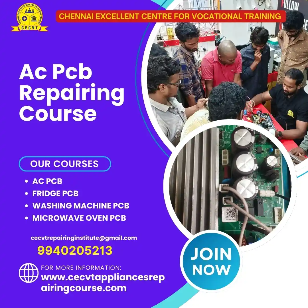 AC PCB Board Mechanic Course in Neem Ka Thana Rajasthan