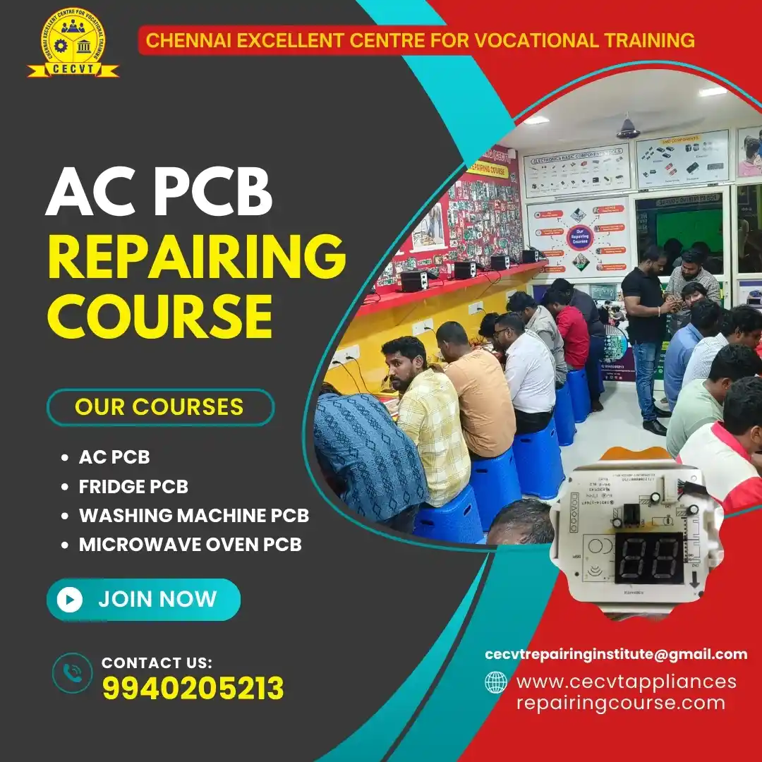 AC PCB Board Mechanic Course in Pali Rajasthan