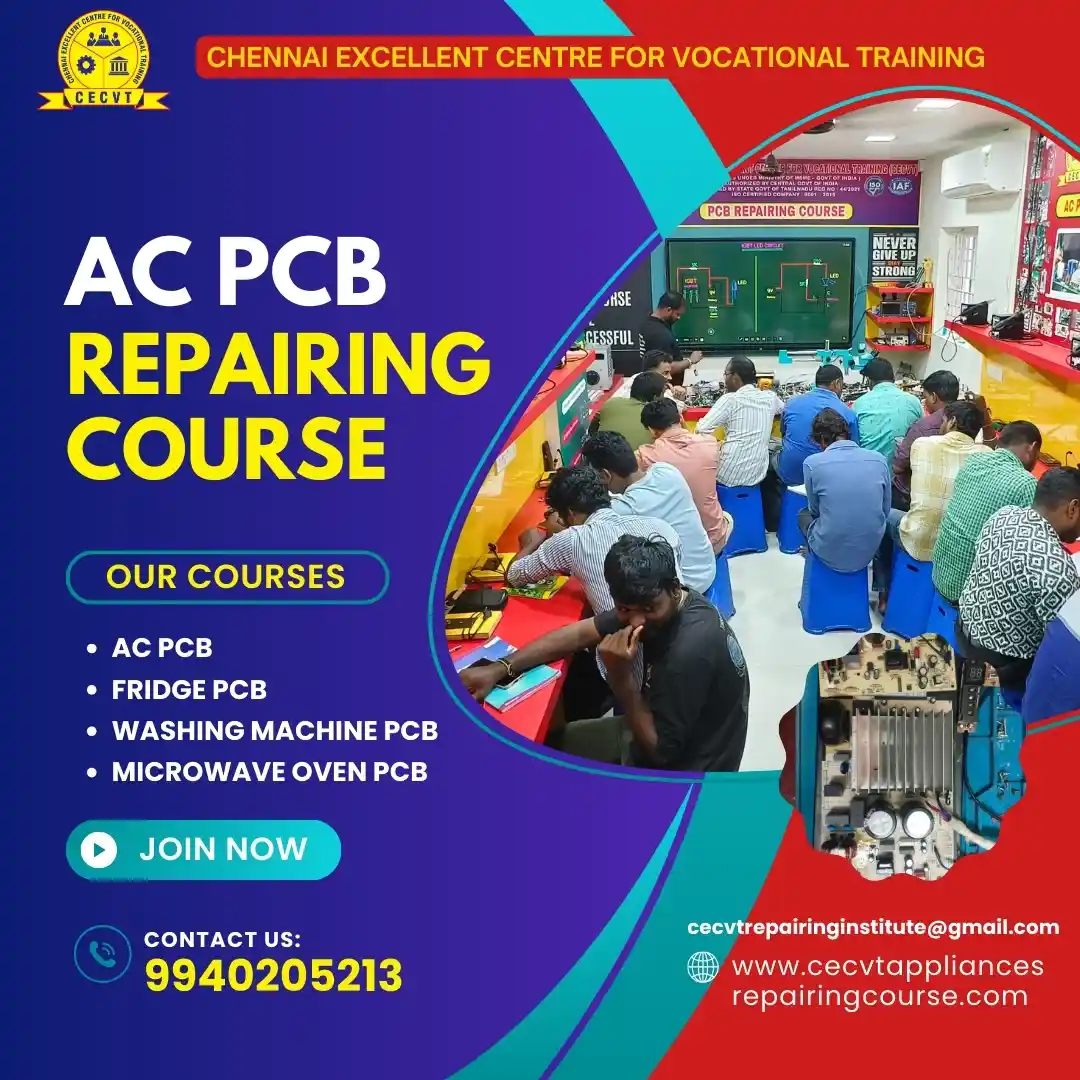 AC PCB Board Mechanic Course in Pali Rajasthan