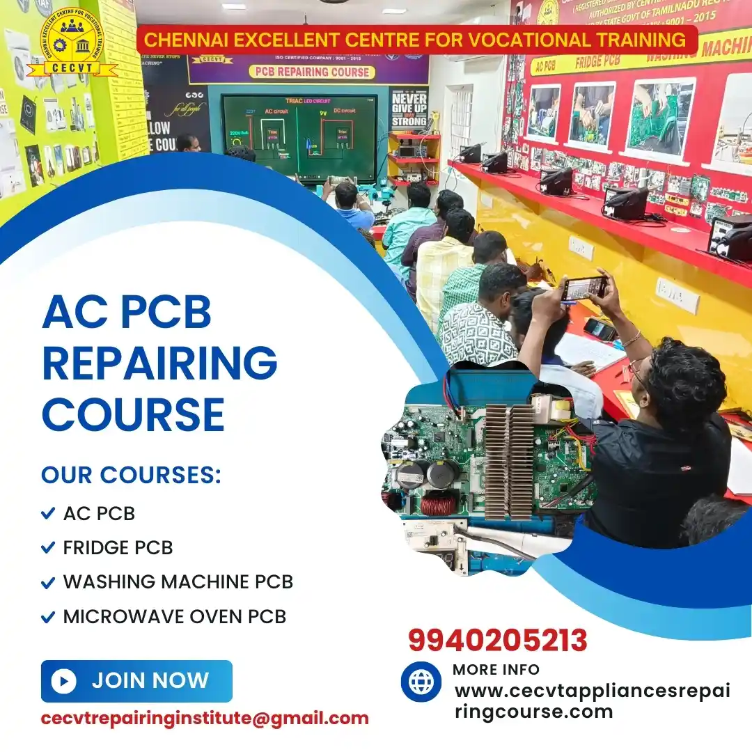 AC PCB Board Mechanic Course in Pali Rajasthan