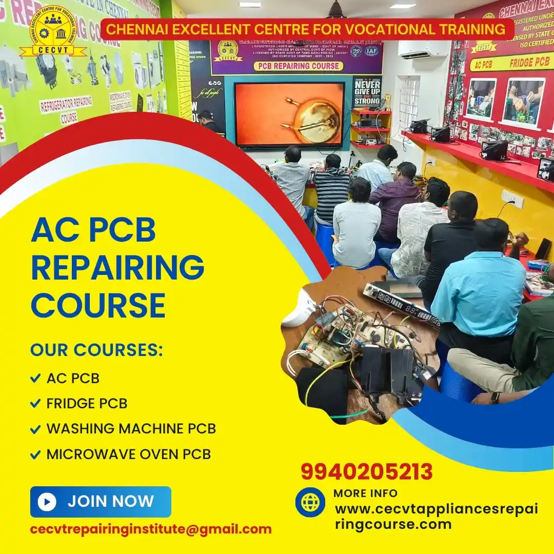 AC PCB Board Mechanic Course in Pali Rajasthan