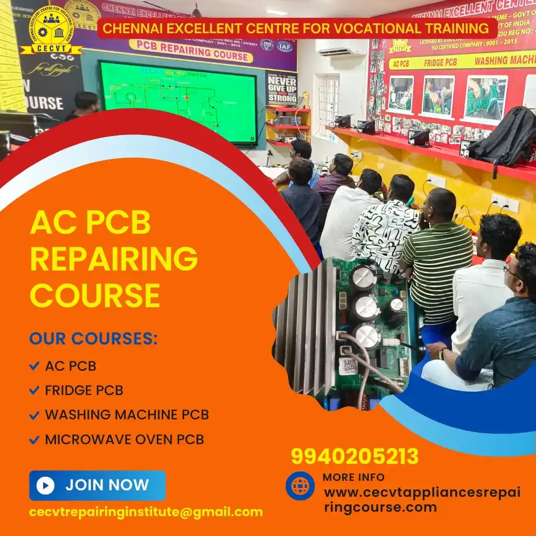 AC PCB Board Mechanic Course in Pali Rajasthan
