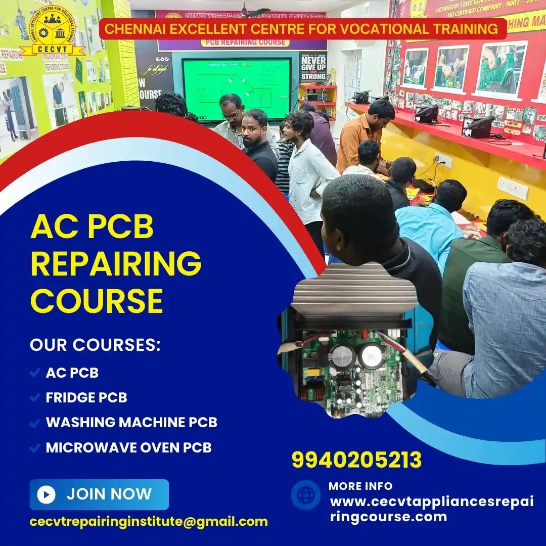 AC PCB Board Mechanic Course in Phalodi Rajasthan