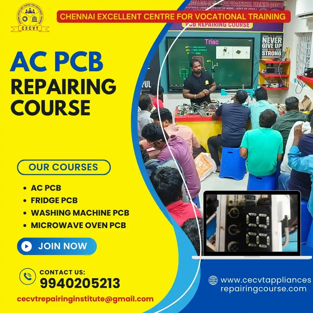 AC PCB Board Mechanic Course in Phalodi Rajasthan