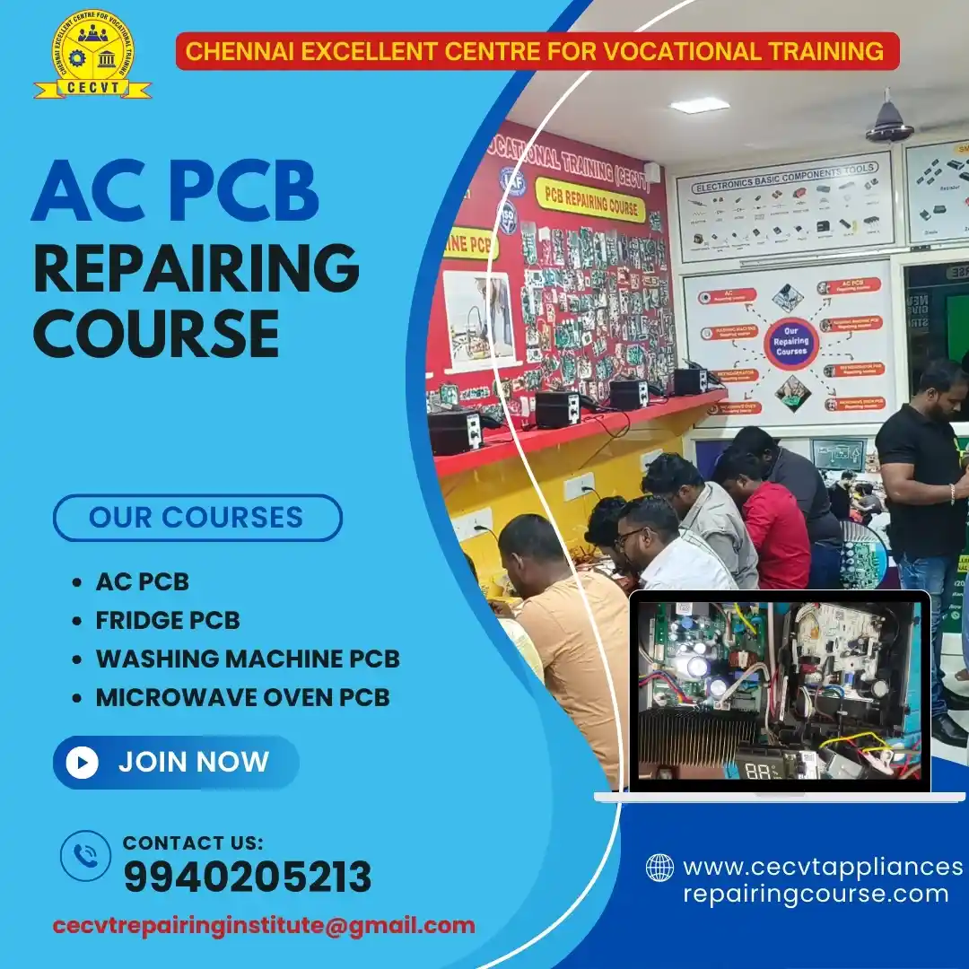 AC PCB Board Mechanic Course in Phalodi Rajasthan