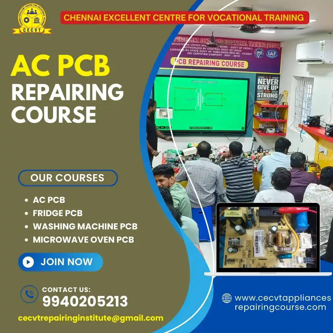 AC PCB Board Mechanic Course in Phalodi Rajasthan