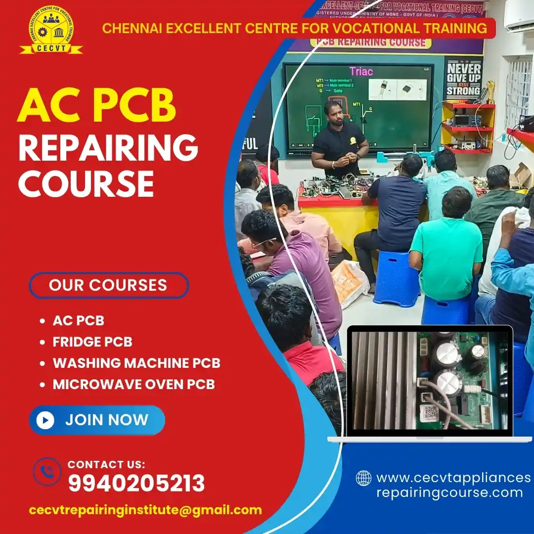 AC PCB Board Mechanic Course in Phalodi Rajasthan