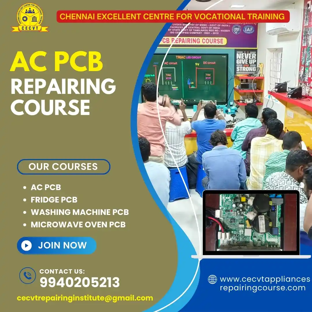 AC PCB Board Mechanic Course in Pratapgarh Rajastha