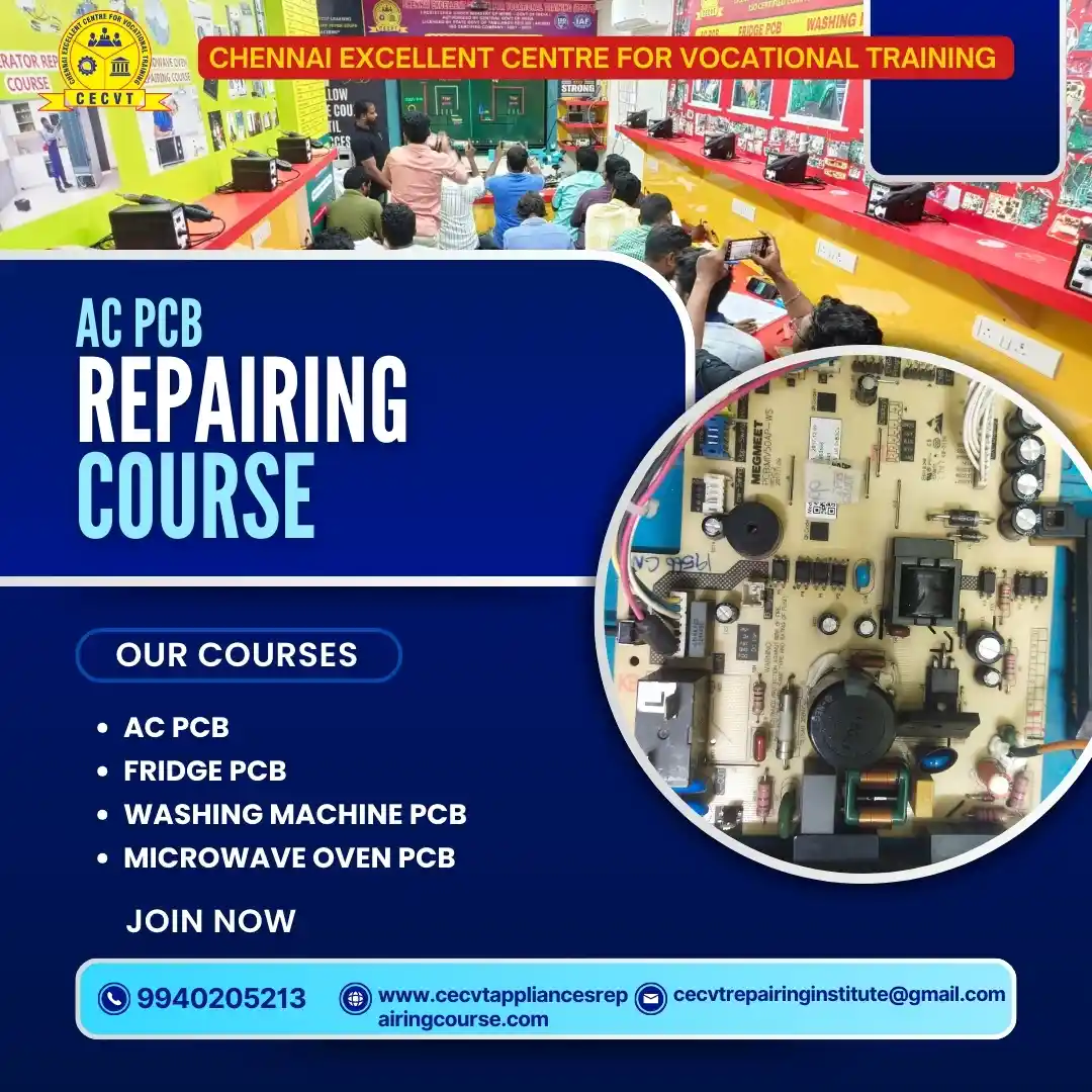 AC PCB Board Mechanic Course in Pratapgarh Rajastha