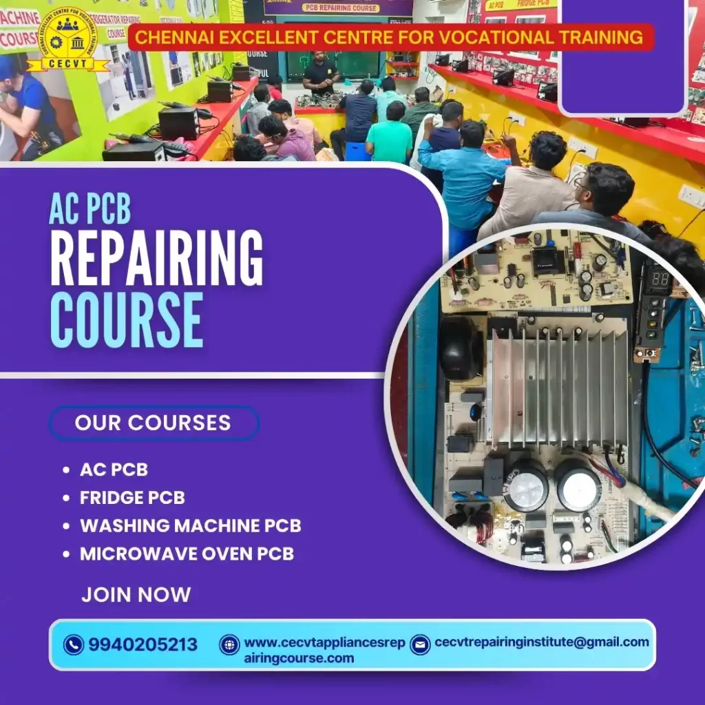 AC PCB Board Mechanic Course in Pratapgarh Rajastha