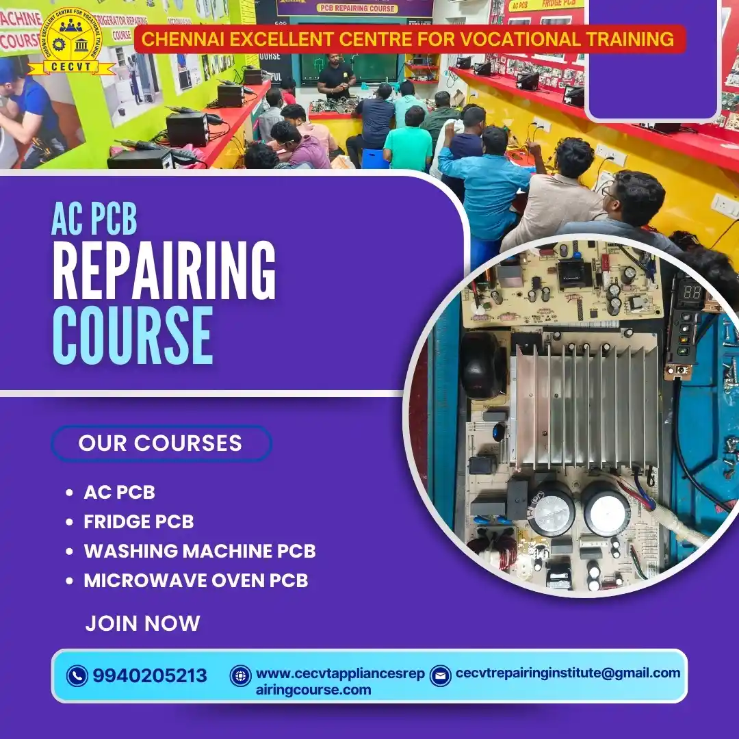 AC PCB Board Mechanic Course in Pratapgarh Rajastha