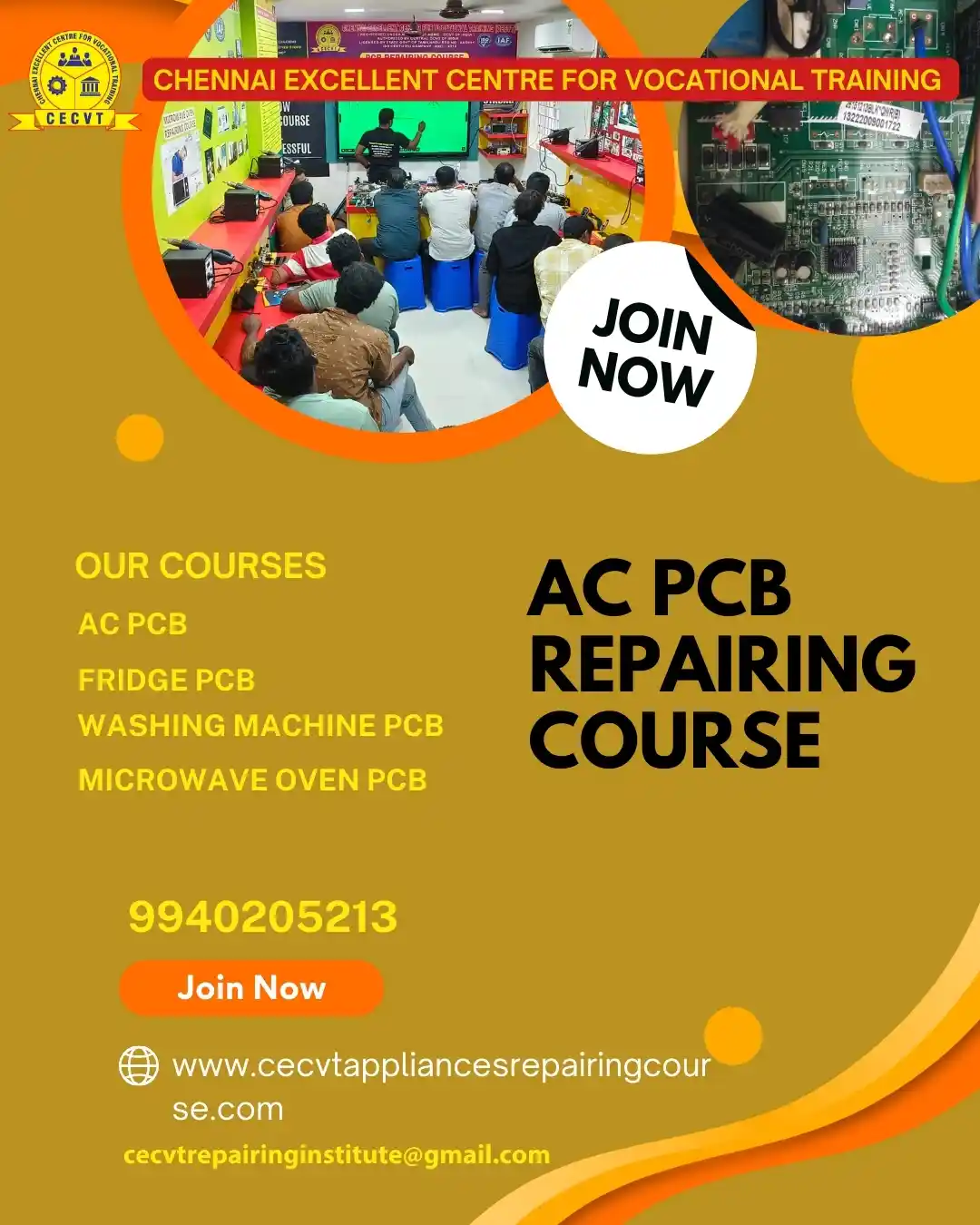 AC PCB Board Mechanic Course in Kanpur Nagar Uttar Pradesh