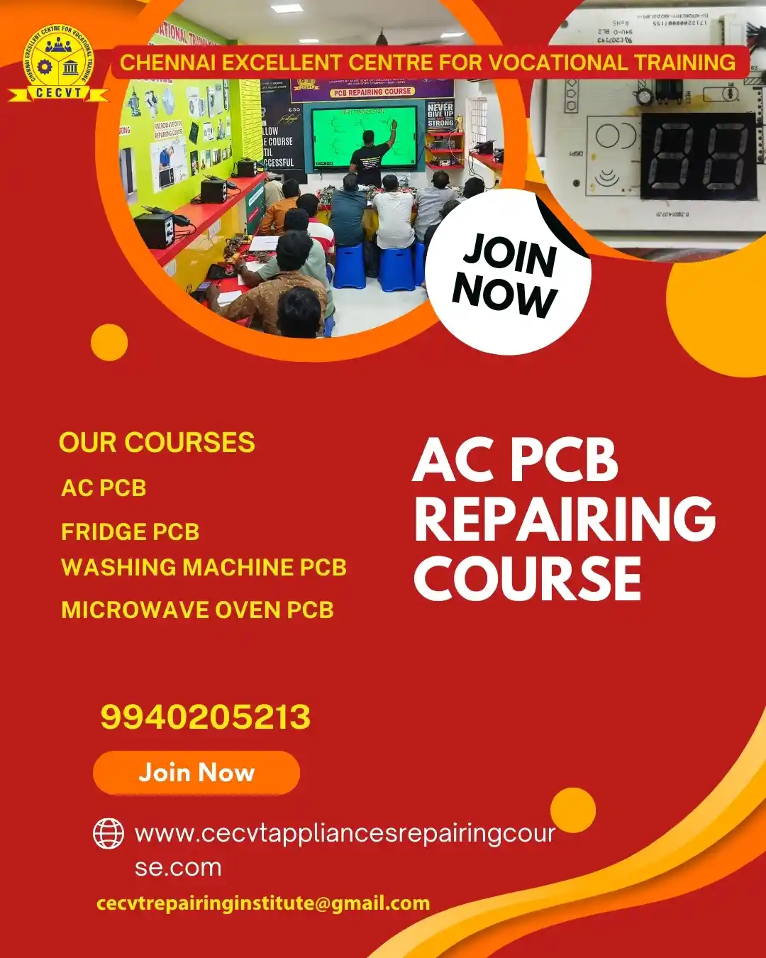 AC PCB Board Mechanic Course in Kanpur Nagar Uttar Pradesh