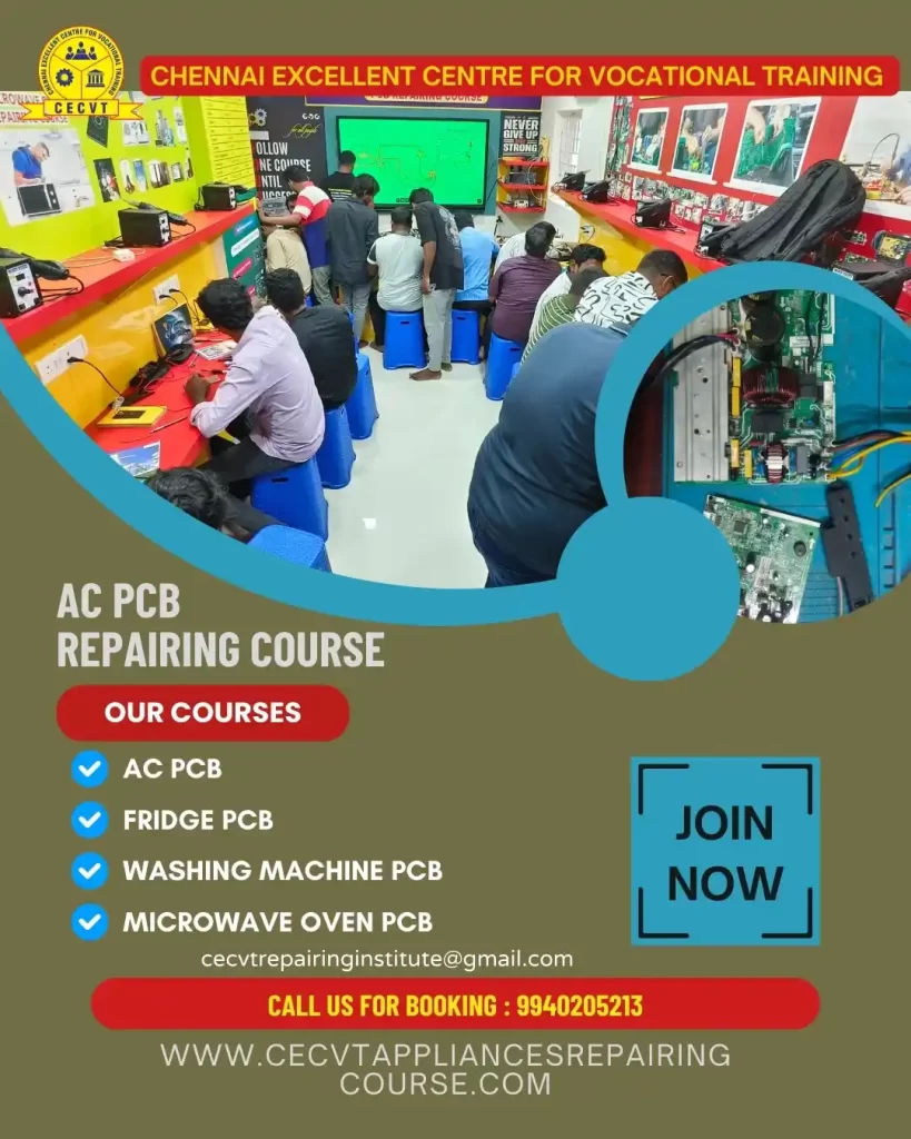 AC PCB Board Mechanic Course in Siddharthnagar Uttar Pradesh
