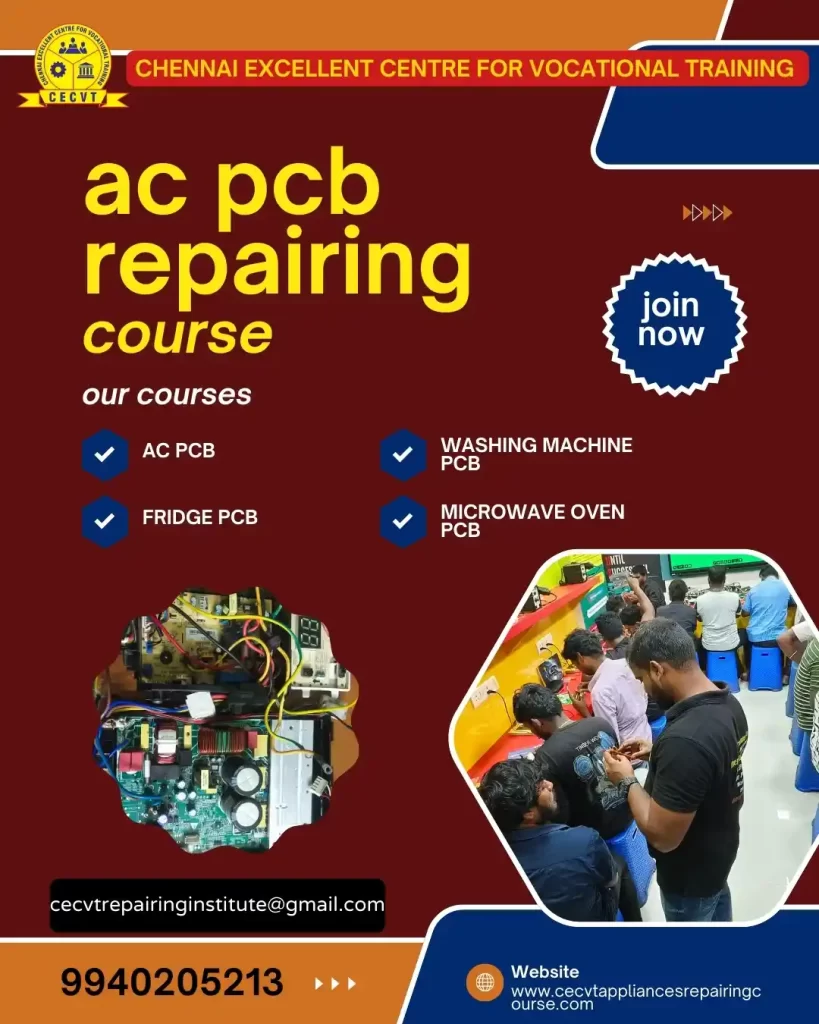 AC PCB Board Mechanic Course in Shravasti Uttar Pradesh