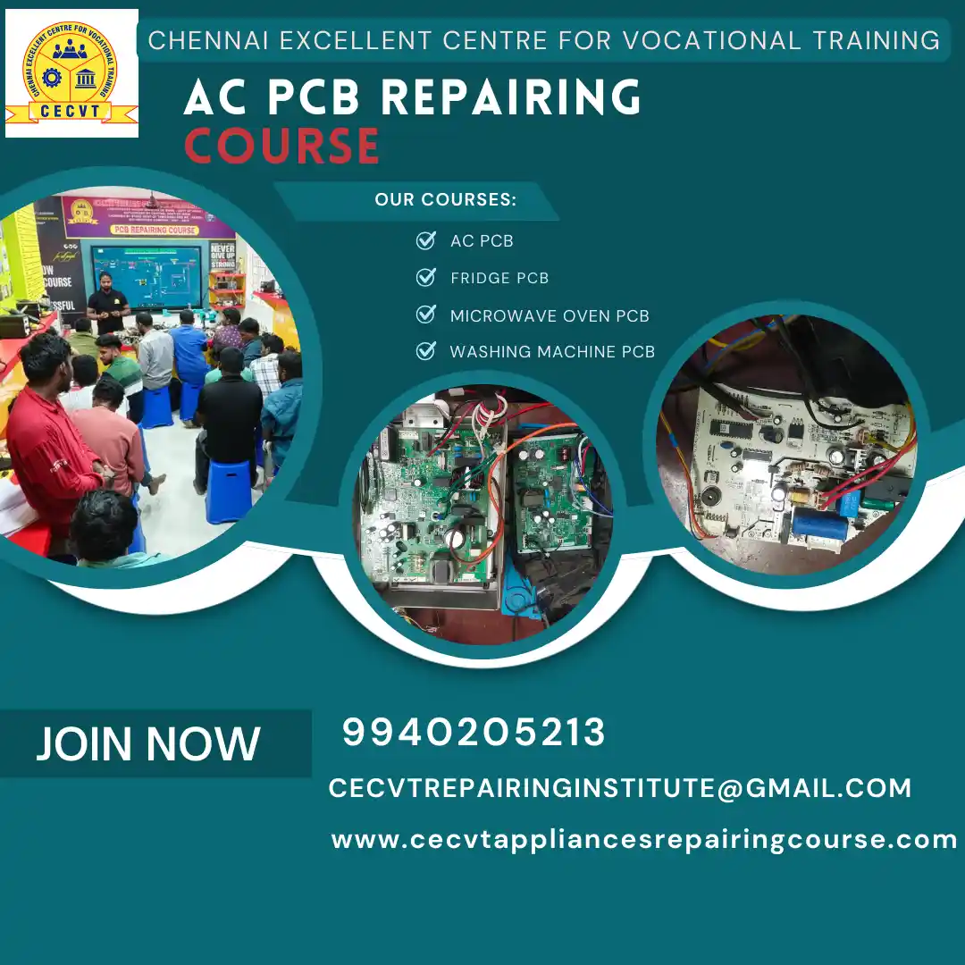 AC PCB Board Mechanic Course in Krishnagiri Tamil Nadu