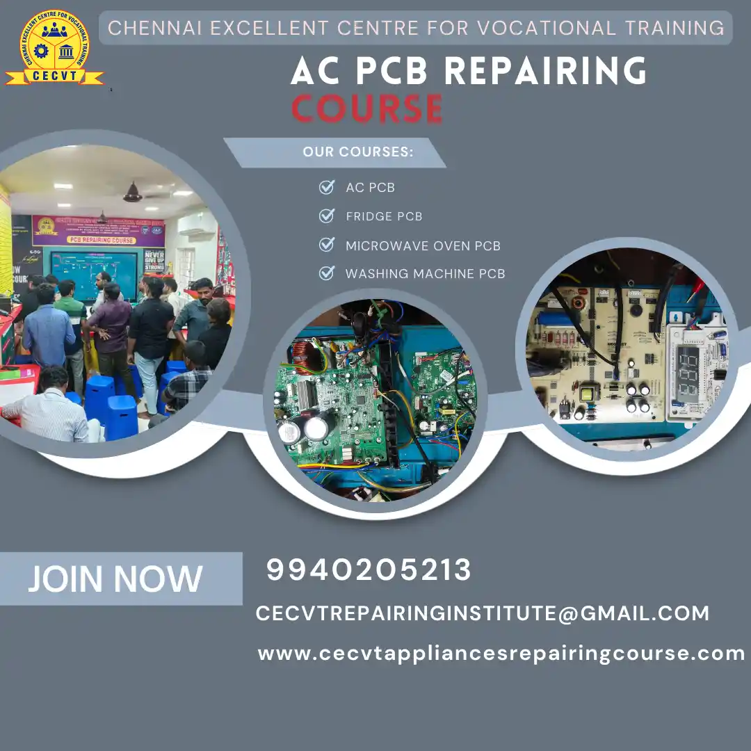 AC PCB Board Mechanic Course in Krishnagiri Tamil Nadu