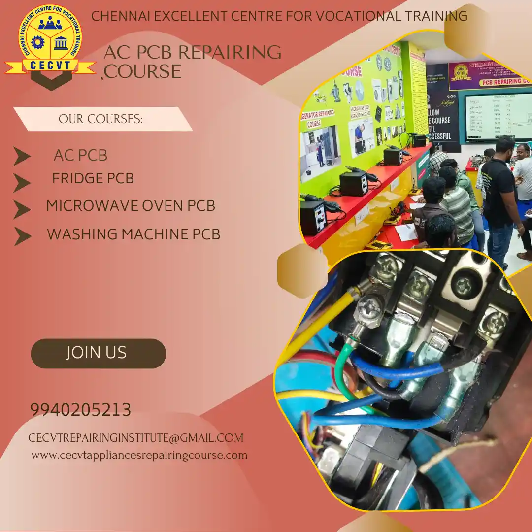AC PCB Board Mechanic Course in Appliances PCB Repairing Course in Perambalur Tamil Nadu