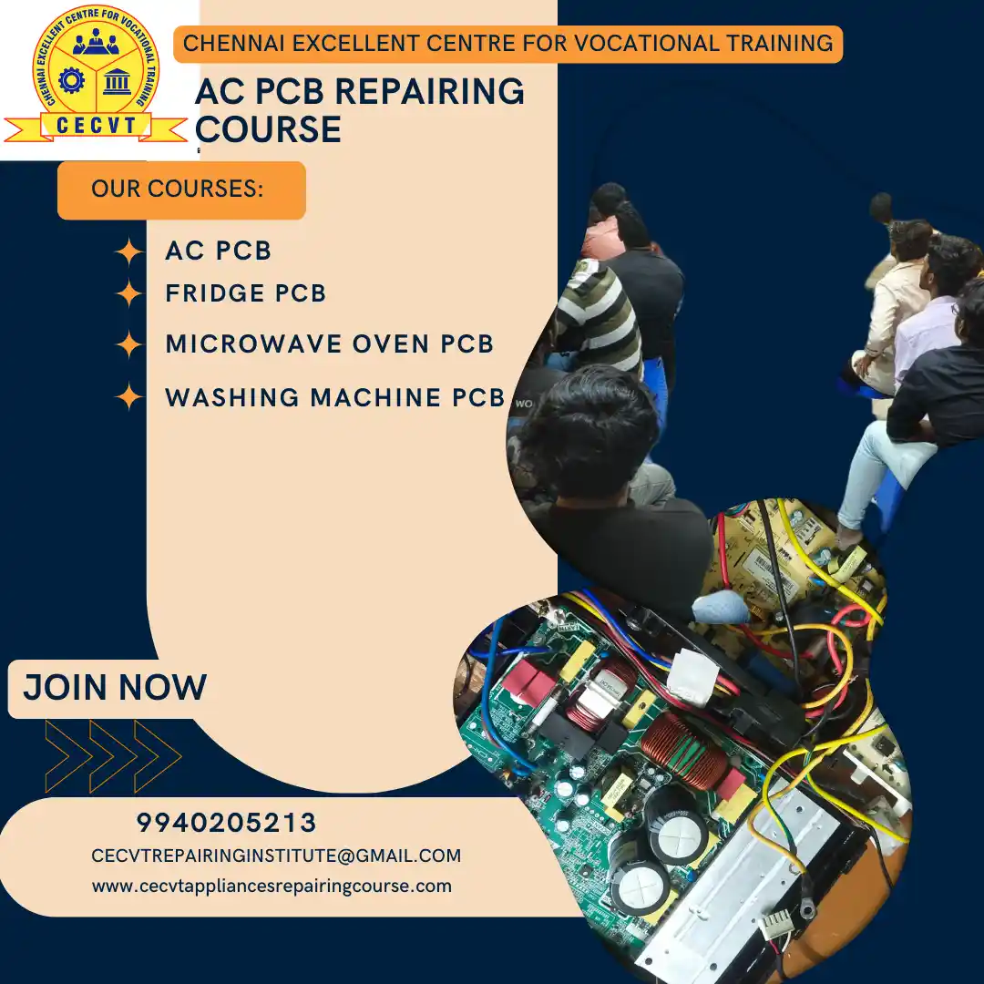 AC PCB Board Mechanic Course in Ranipet Tamil Nadu