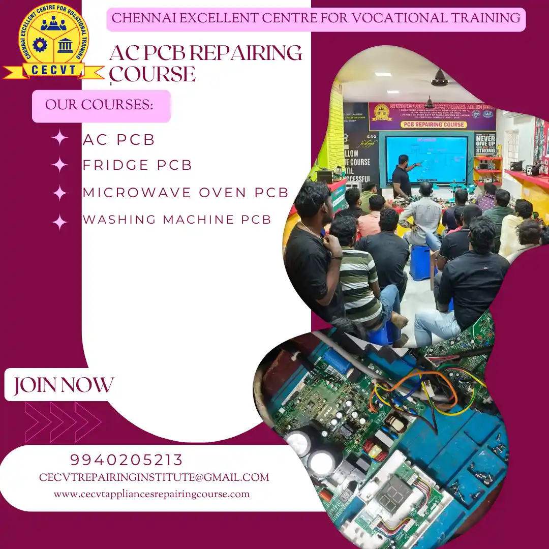 AC PCB Board Mechanic Course in Ranipet Tamil Nadu