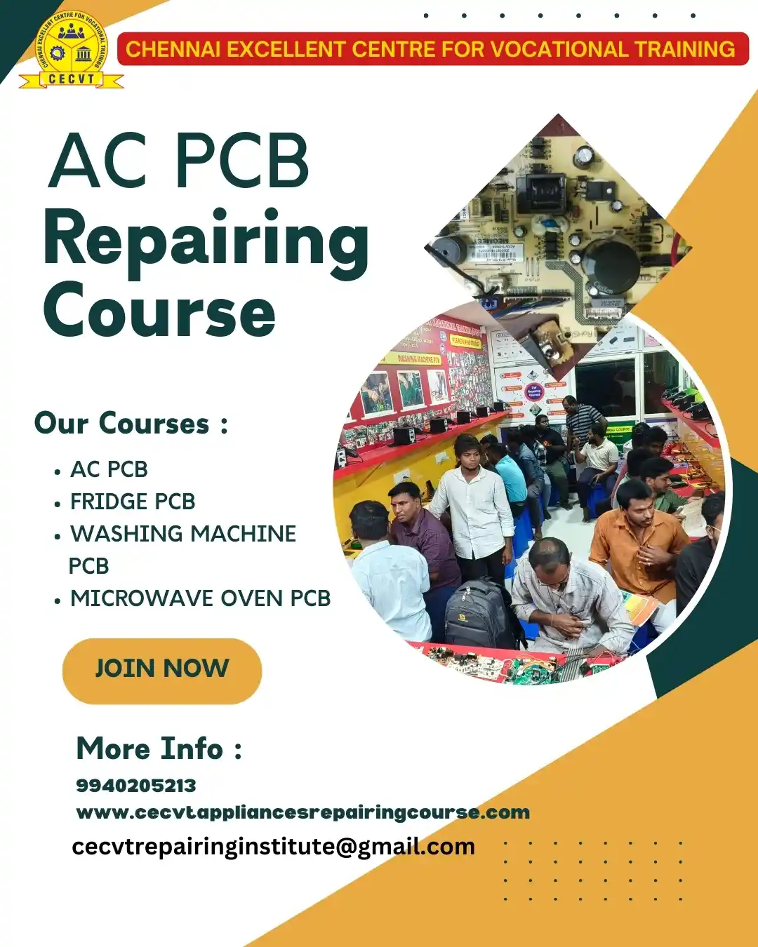 AC PCB Board Mechanic Course in Serchhip Mizoram