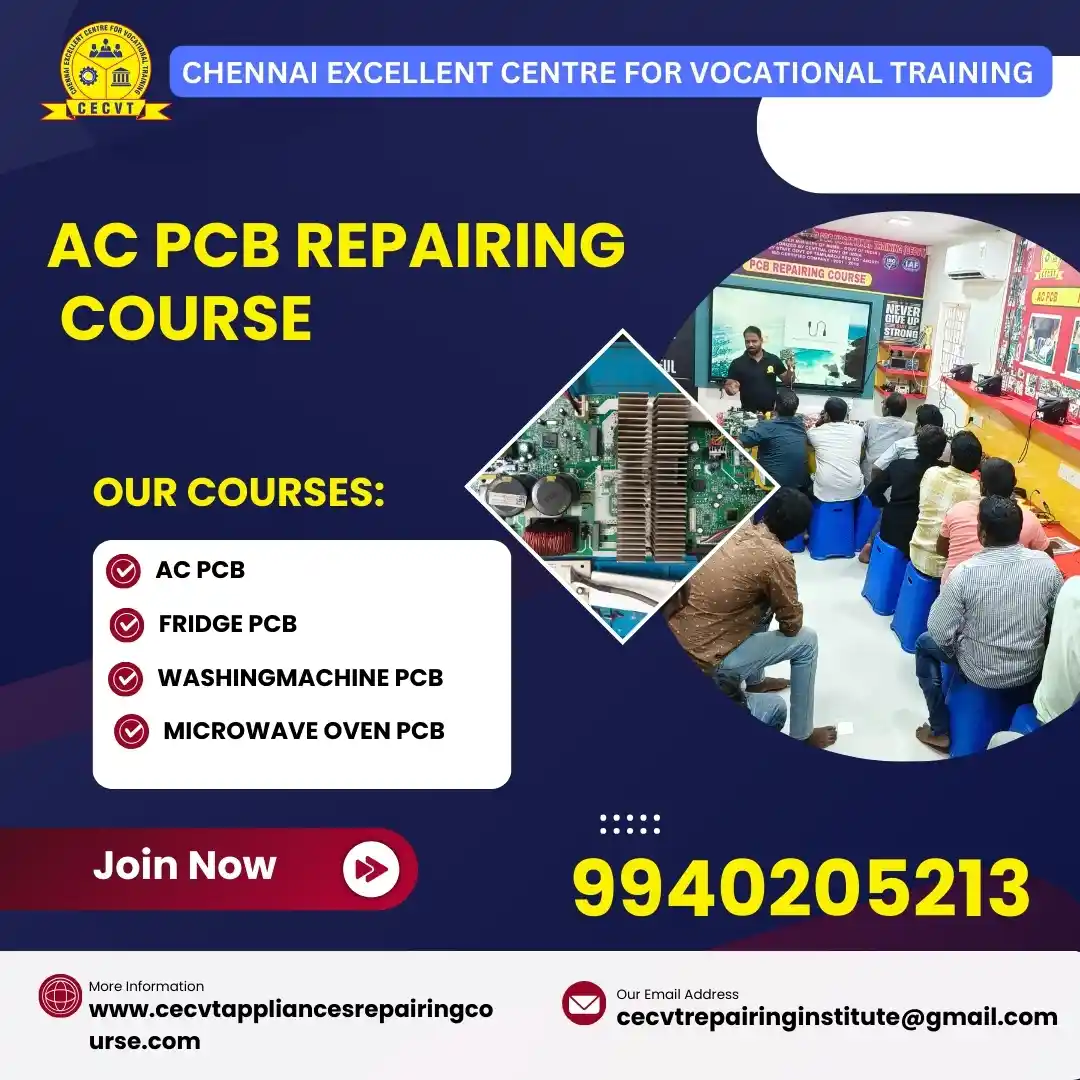 AC PCB Board Mechanic Course in South West Garo Hills Meghalaya