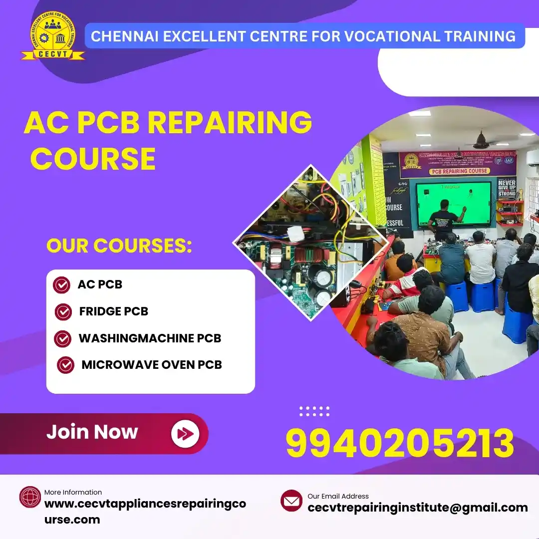 AC PCB Board Mechanic Course in South West Garo Hills Meghalaya
