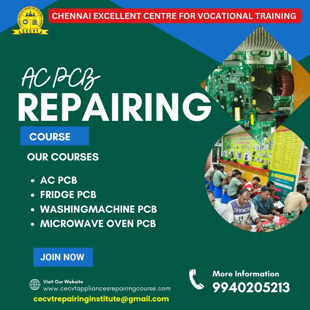 AC PCB Board Mechanic Course in West Garo Hills Meghalaya