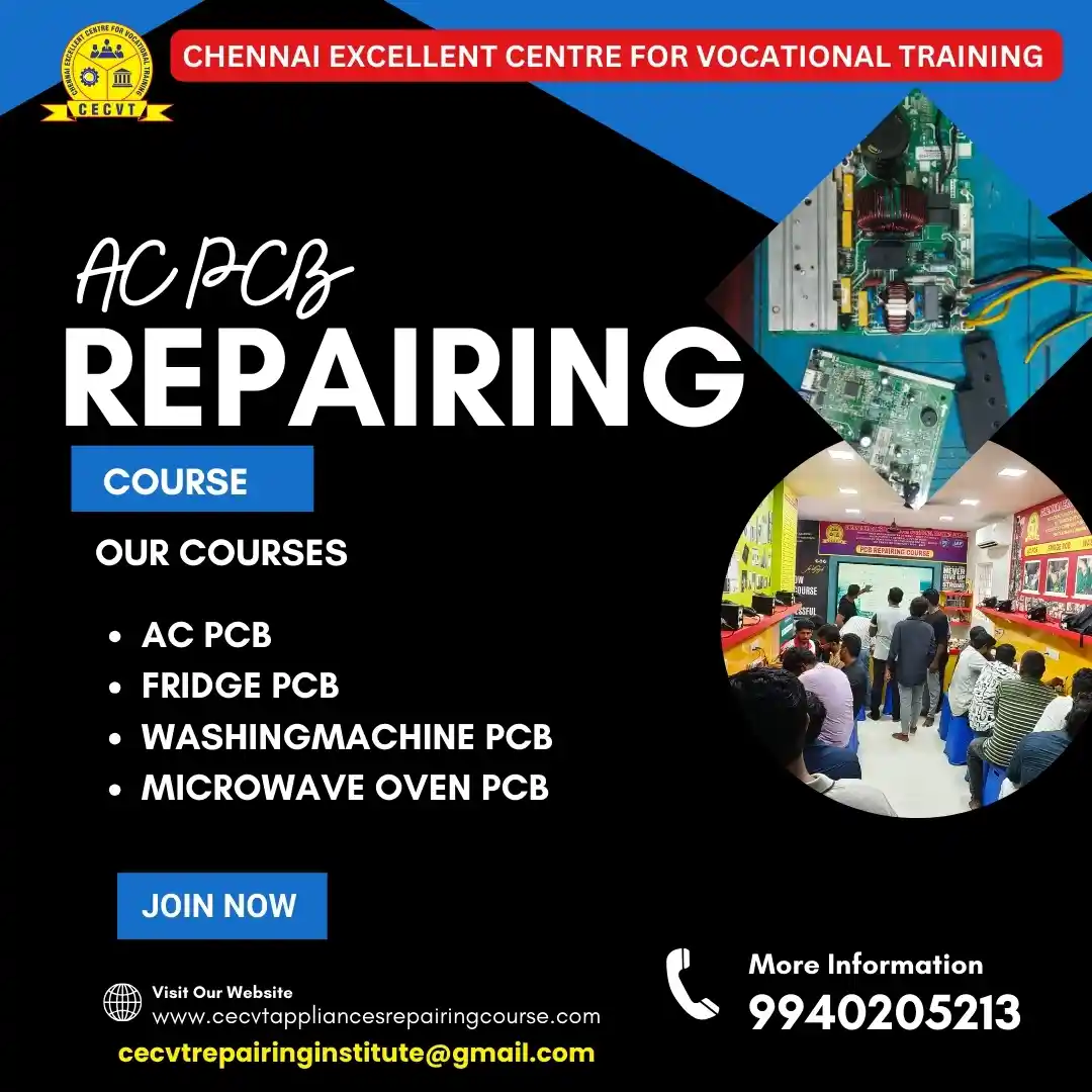 AC PCB Board Mechanic Course in West Jaintia Hills Meghalaya