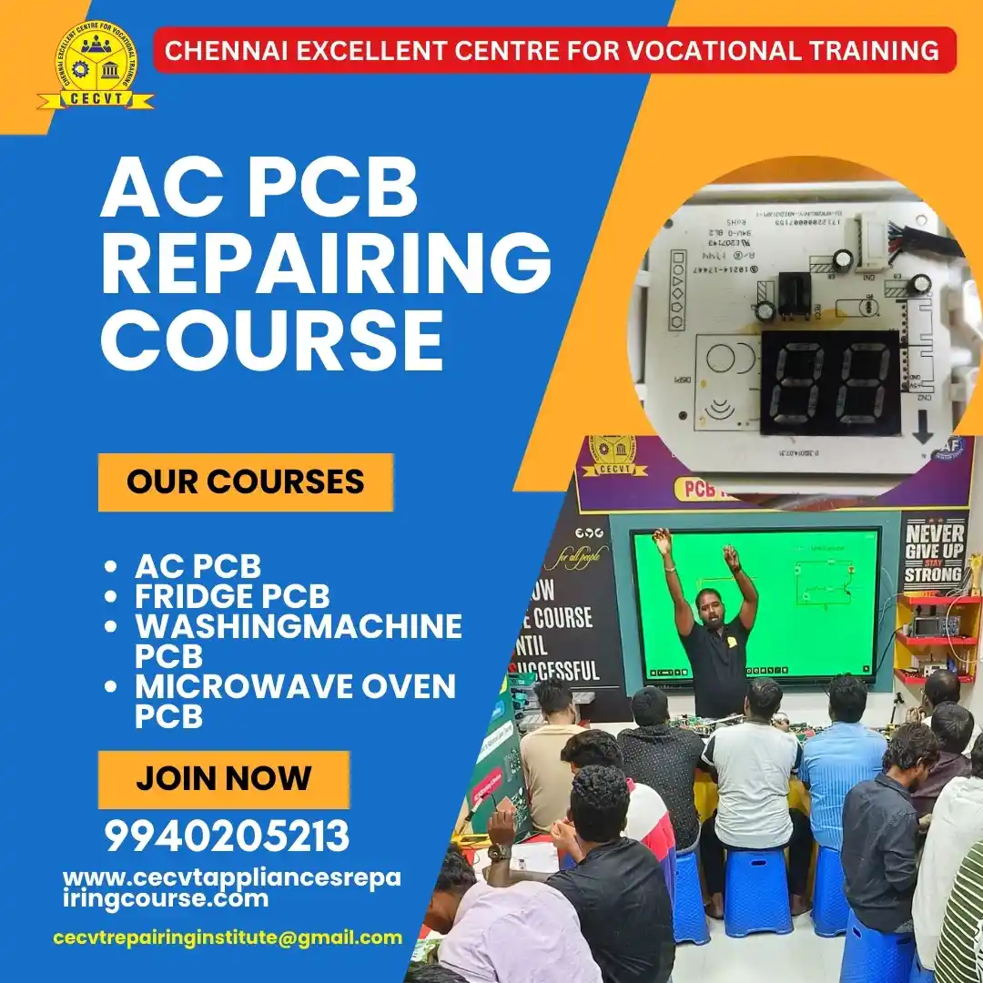 AC PCB Board Mechanic Course in West Jaintia Hills Meghalaya