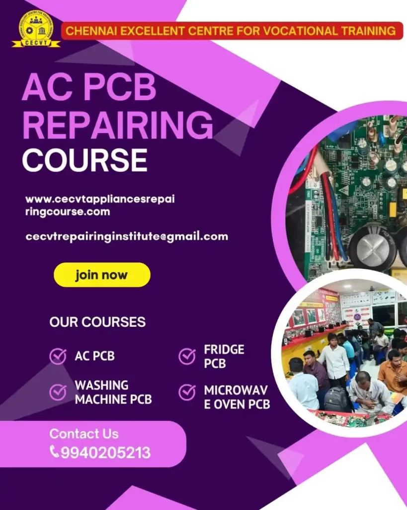 AC PCB Board Mechanic Course in Subarnapur Odisha