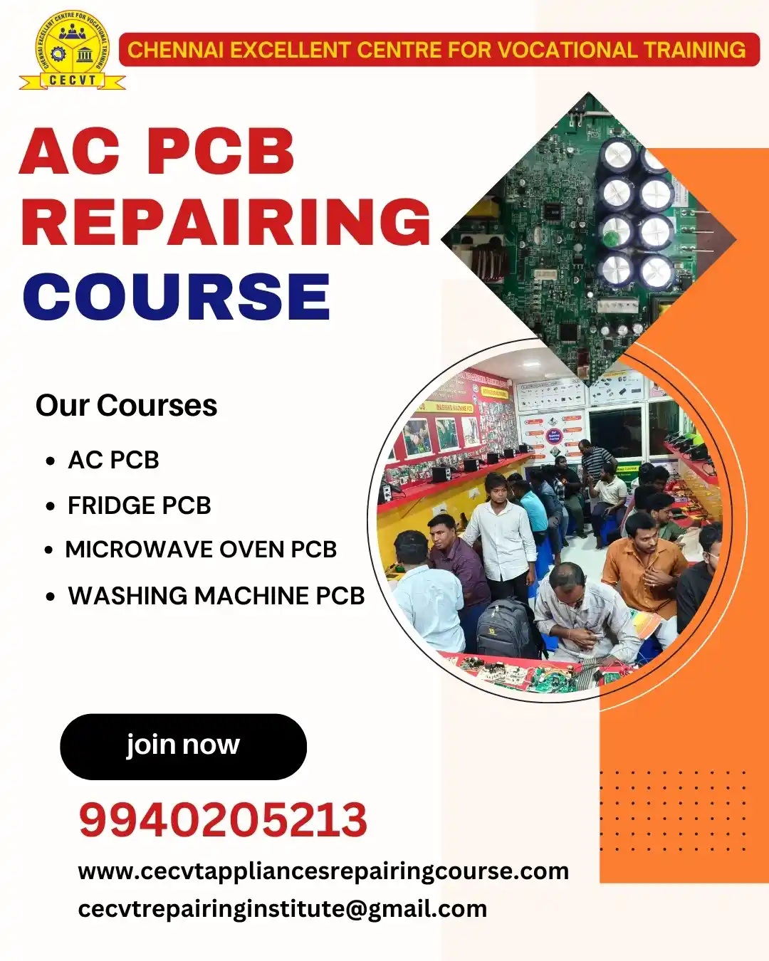 AC PCB Board Mechanic Course in Hnahthial Mizoram