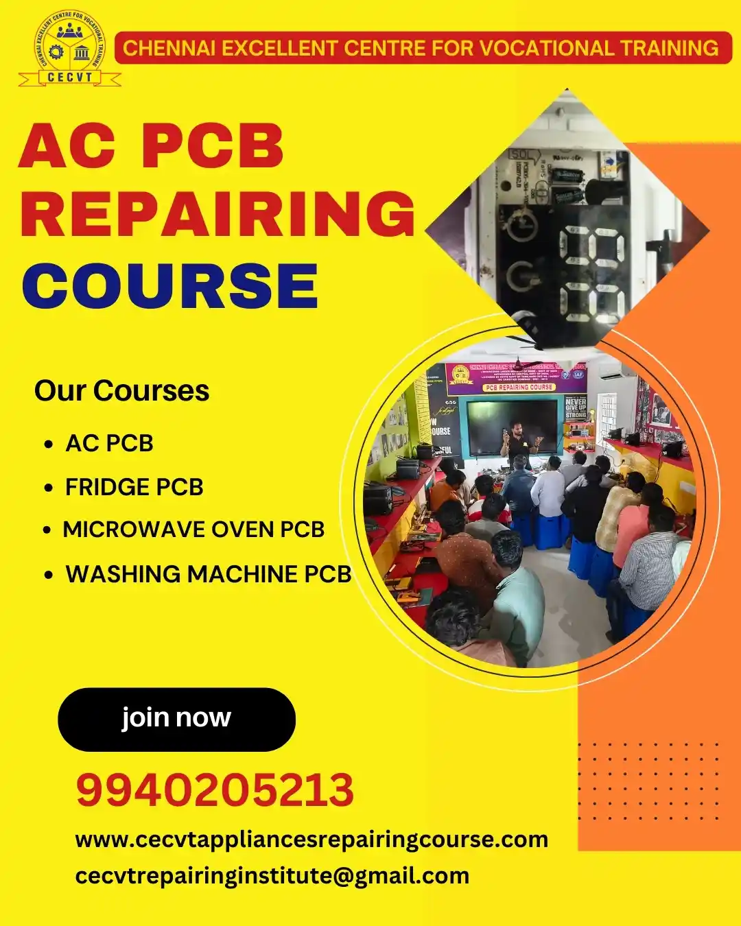 AC PCB Board Mechanic Course in Hnahthial Mizoram