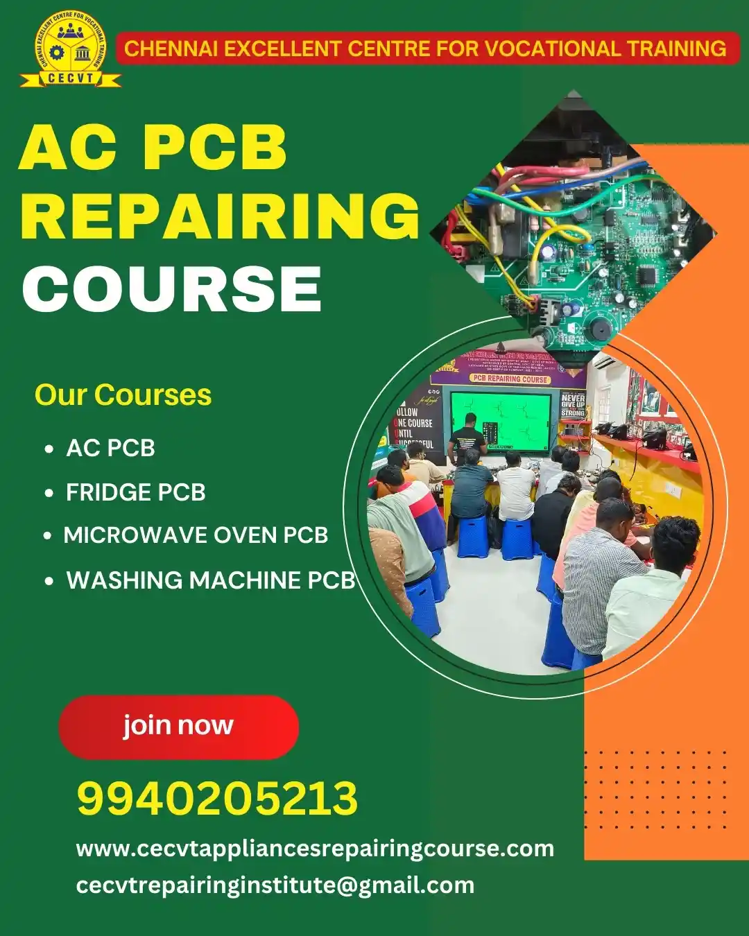 AC PCB Board Mechanic Course in Khawzawl Mizoram